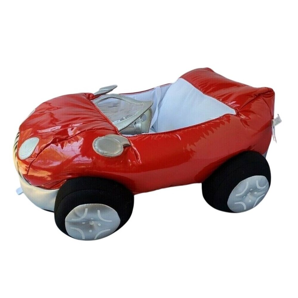 Build A Bear Red Convertible Plush Car Seat Accessory Two-Seat Cruiser BABW